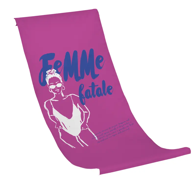 Liegestuhlbezug FEMME FATALE