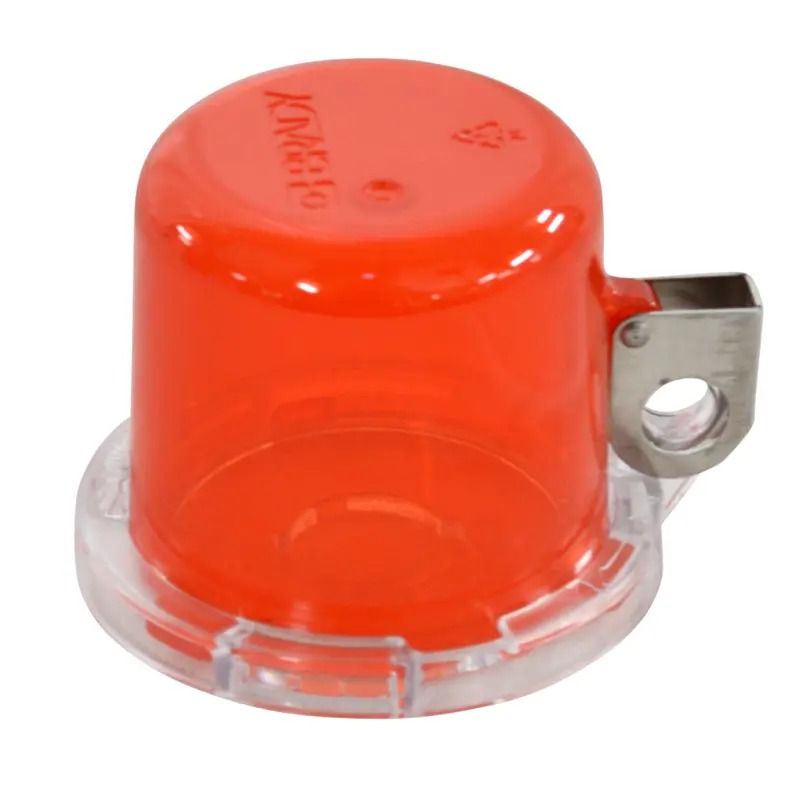 Lockout-Vorrichtung für Drucktasten (16 mm), Rot, mit Standardabdeckung