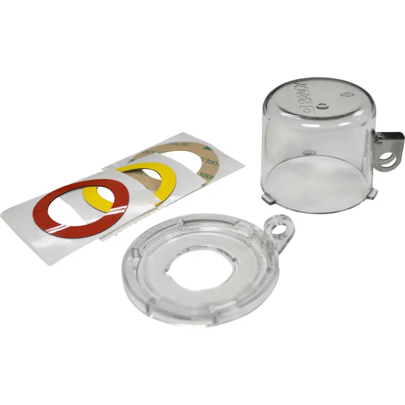 Lockout-Vorrichtung für Drucktasten (30 mm), Transparent, mit Standardabdeckung