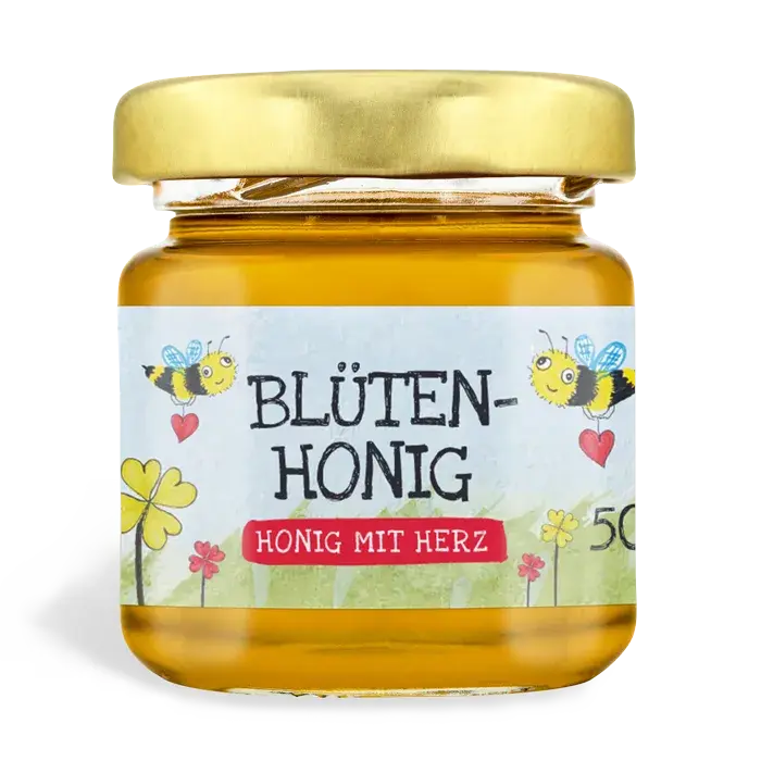 Lustiger Louis – Rechteckiges Etikett 50g (Twist-Off)