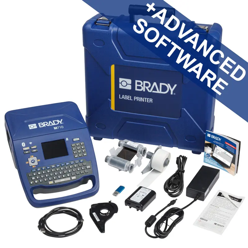 M710 QWERTZ EU WLAN, BT + Brady Workstation-Suite