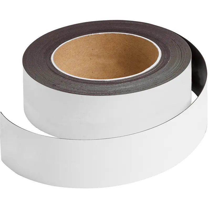 Magnetische Streifen, beschriftbar und abwischbar