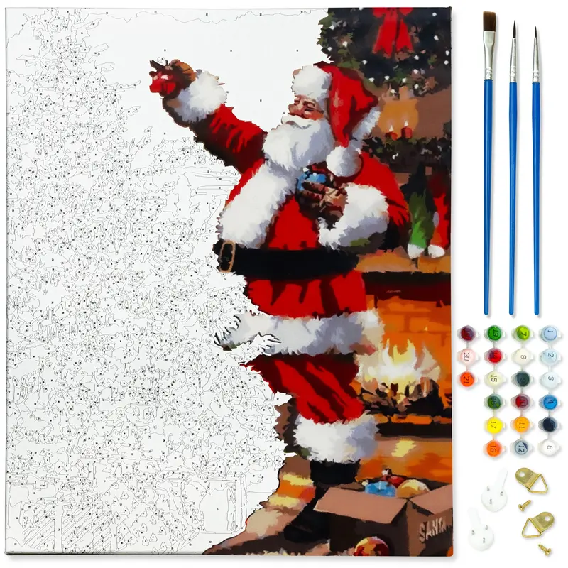Malen nach Zahlen 40×50cm Weihnachtsmann
