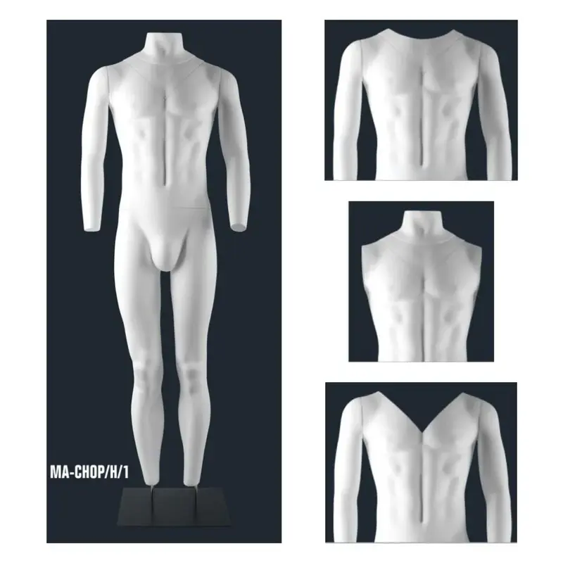 Mannequin ghost photo blanc mat – Homme et Femme