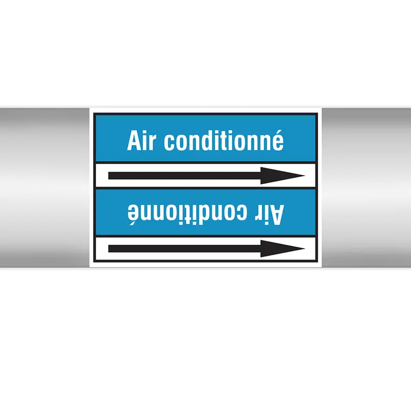 Marqueur en rouleau sans support - Air conditionné (produit francophone)