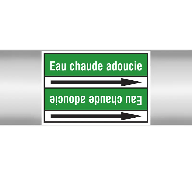 Marqueur en rouleau sans support - Eau chaude adoucie (produit francophone)