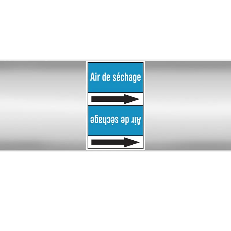 Marqueurs en rouleau continu, sans pictogramme - Air de séchage (produit francophone)