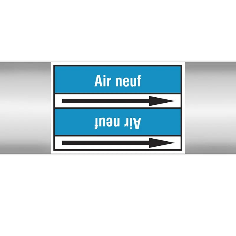 Marqueurs en rouleau continu, sans pictogramme - Air neuf (produit francophone)