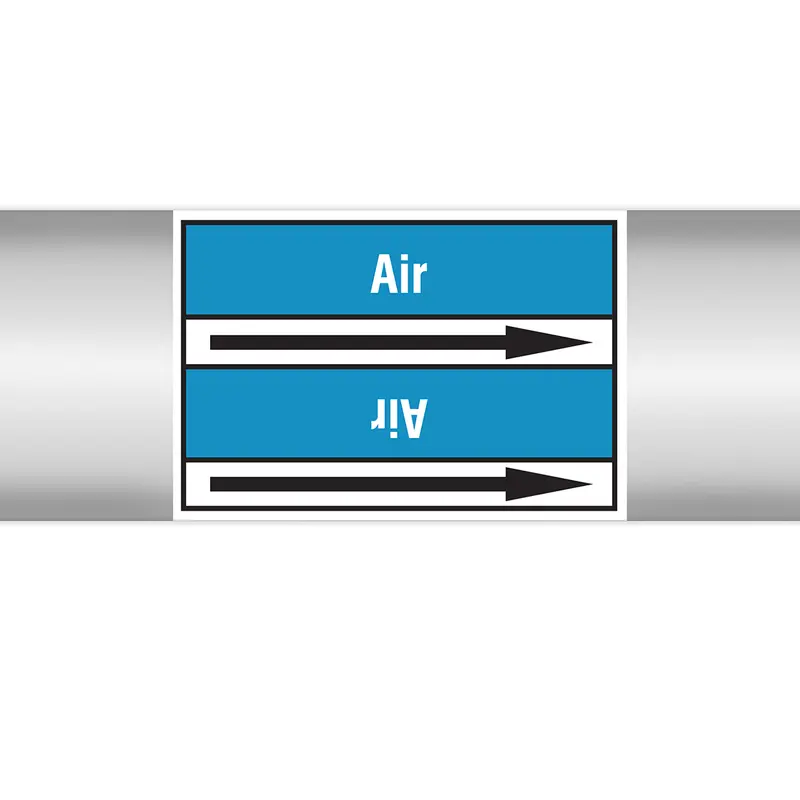 Marqueurs en rouleau continu, sans pictogramme - Air (produit francophone)