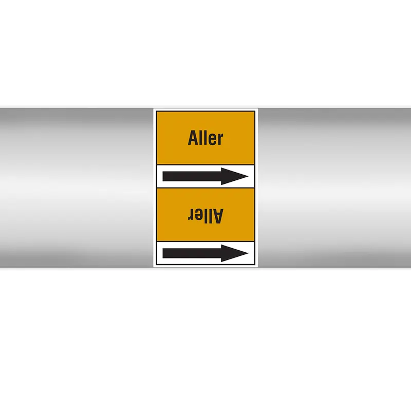 Marqueurs en rouleau continu, sans pictogramme - Aller (produit francophone)