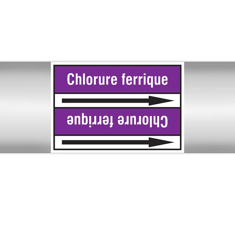 Marqueurs en rouleau continu, sans pictogramme - Chlorure ferrique (produit francophone)