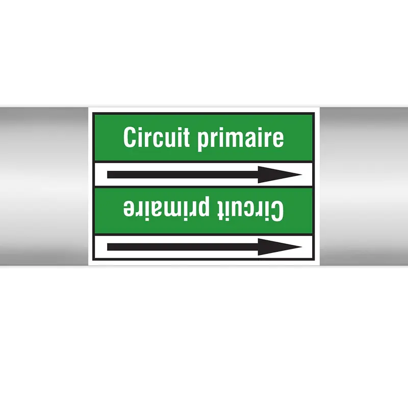 Marqueurs en rouleau continu, sans pictogramme - Circuit primaire (produit francophone)
