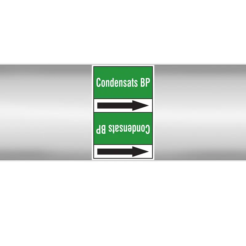 Marqueurs en rouleau continu, sans pictogramme - Condensats BP (produit francophone)
