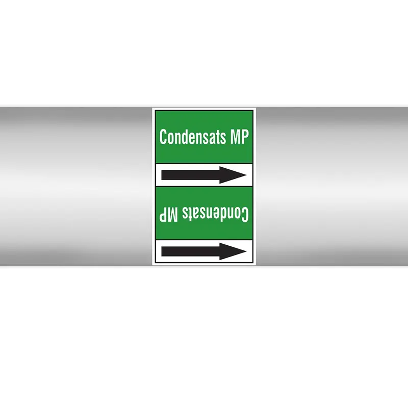 Marqueurs en rouleau continu, sans pictogramme - Condensats MP (produit francophone)