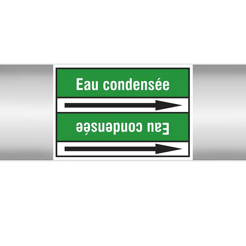 Marqueurs en rouleau continu, sans pictogramme - Eau condensée (produit francophone)