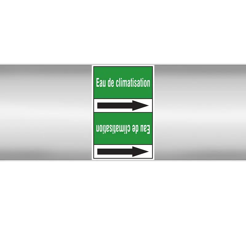 Marqueurs en rouleau continu, sans pictogramme - Eau de climatisation (produit francophone)