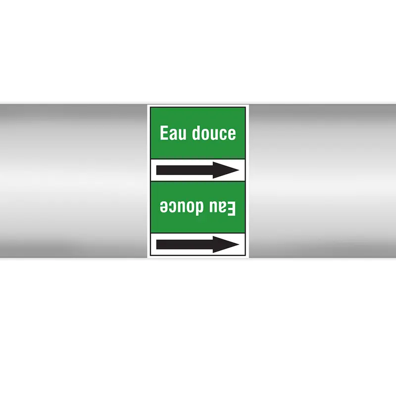 Marqueurs en rouleau continu, sans pictogramme - Eau douce (produit francophone)