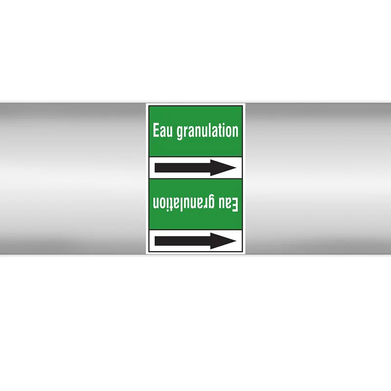 Marqueurs en rouleau continu, sans pictogramme - Eau granulation (produit francophone)