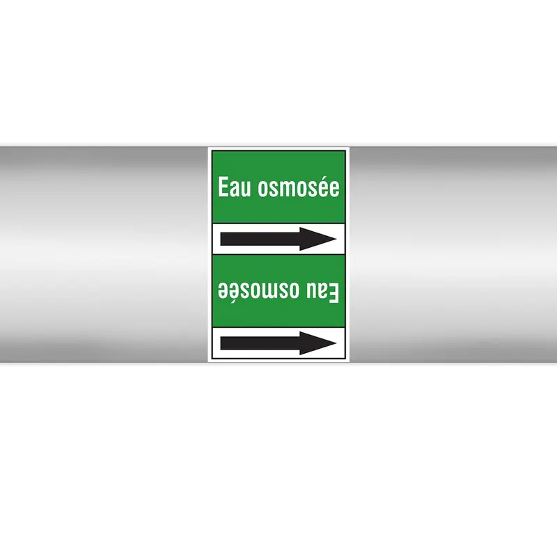 Marqueurs en rouleau continu, sans pictogramme - Eau osmosée (produit francophone)