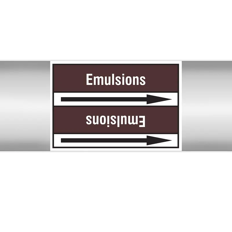 Marqueurs en rouleau continu, sans pictogramme - Emulsions (produit francophone)
