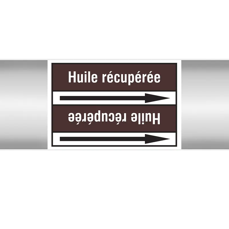 Marqueurs en rouleau continu, sans pictogramme - Huile récupérée (produit francophone)
