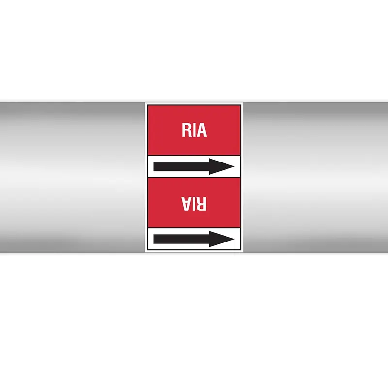 Marqueurs en rouleau continu, sans pictogramme - RIA (produit francophone)