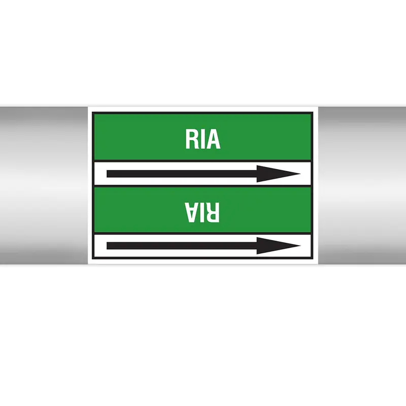 Marqueurs en rouleau continu, sans pictogramme - RIA (produit francophone)