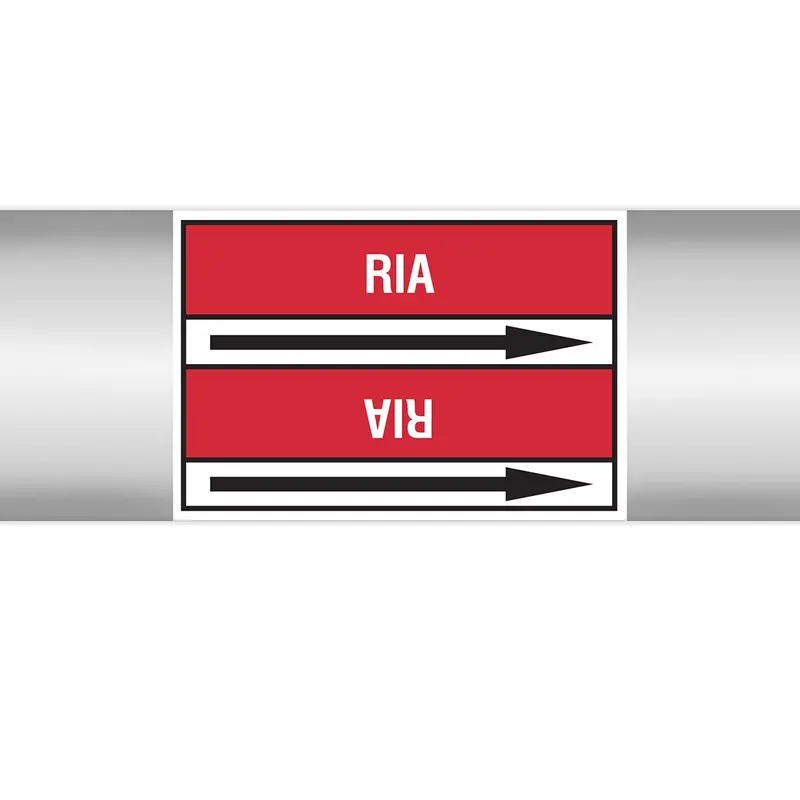 Marqueurs en rouleau continu, sans pictogramme - RIA (produit francophone)