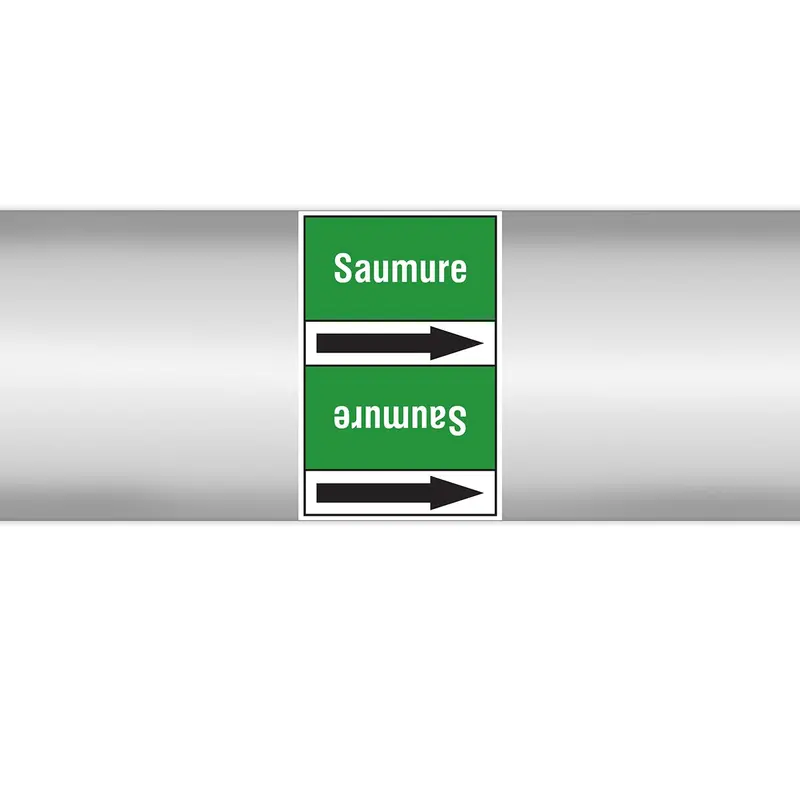 Marqueurs en rouleau continu, sans pictogramme - Saumure (produit francophone)