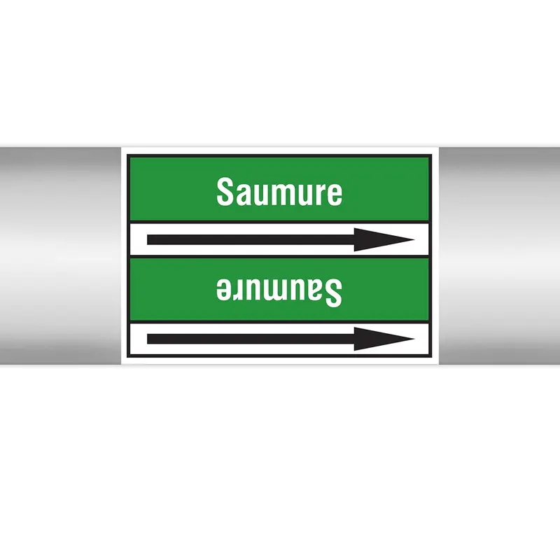 Marqueurs en rouleau continu, sans pictogramme - Saumure (produit francophone)