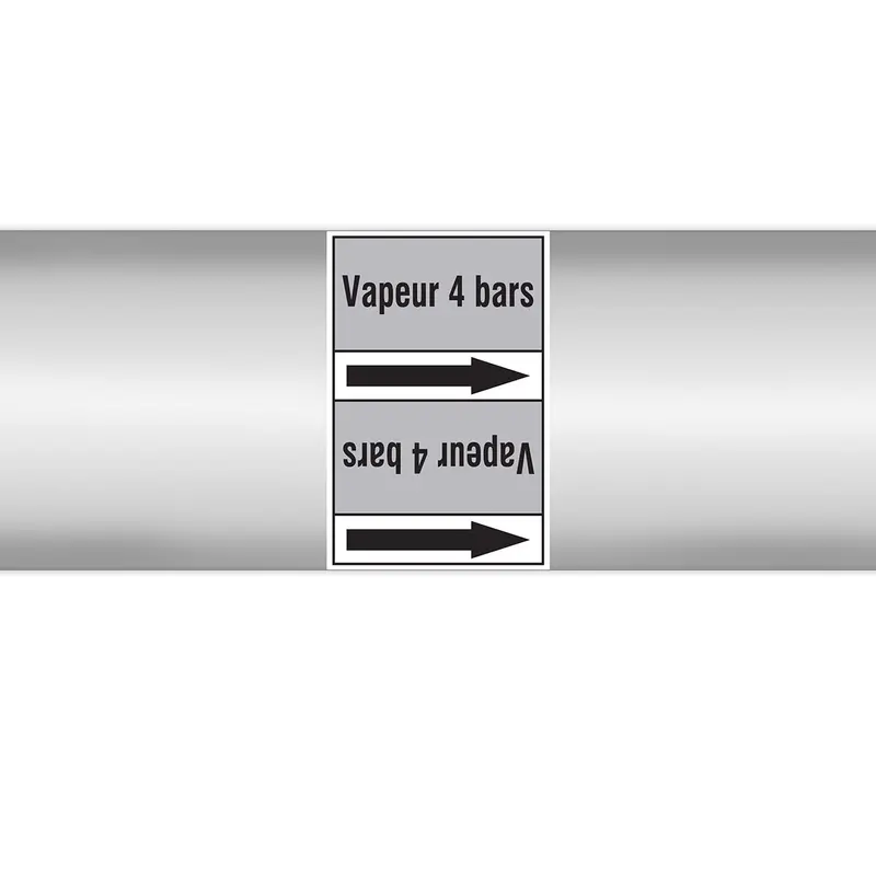 Marqueurs en rouleau continu, sans pictogramme - Vapeur 4 bars (produit francophone)