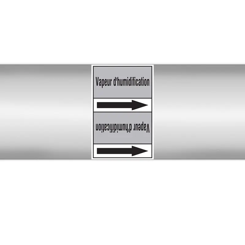 Marqueurs en rouleau continu, sans pictogramme - Vapeur d'humidification (produit francophone)