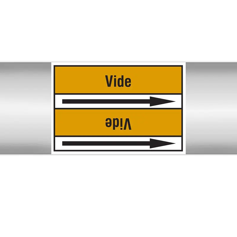 Marqueurs en rouleau continu, sans pictogramme - Vide (produit francophone)
