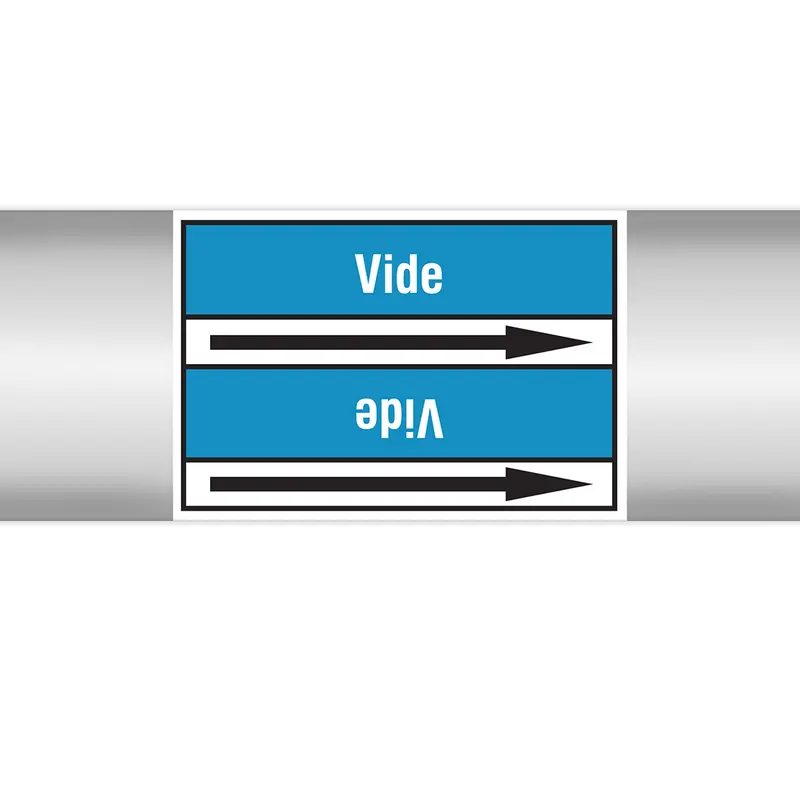 Marqueurs en rouleau continu, sans pictogramme - Vide (produit francophone)