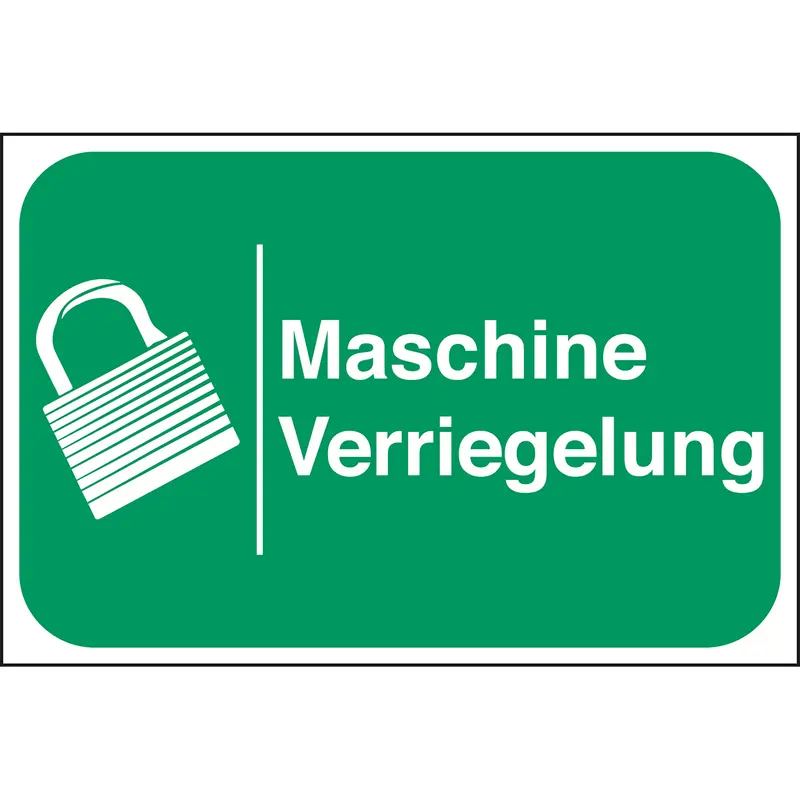 Maschinenkennzeichnung