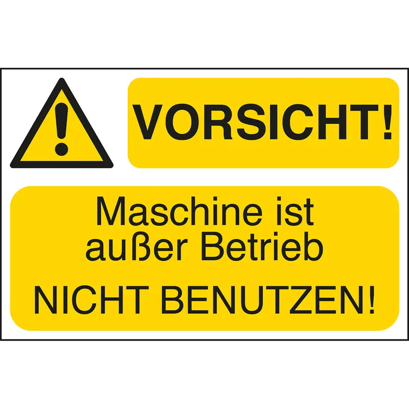 Maschinenkennzeichnung