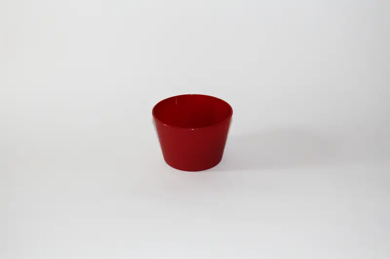 Mehrweg Multi Cup 480ml – Ø120x80mm, Granatrot, 48 Stk.