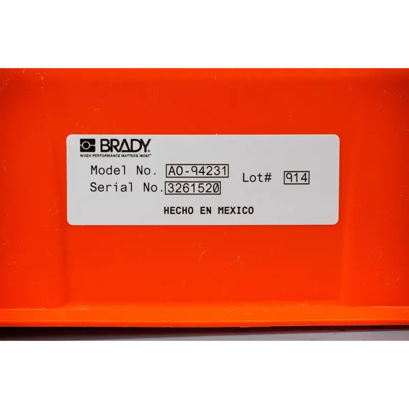 Metallisierte Polyesteretiketten für die Drucker BBP3x/S3xxx/i3300.