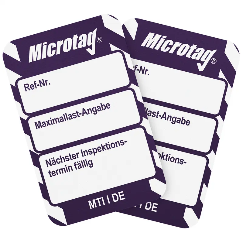 Microtag Einsteckschild