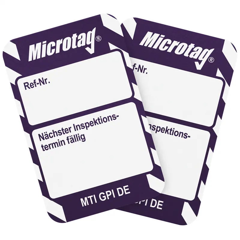 Microtag Einsteckschild