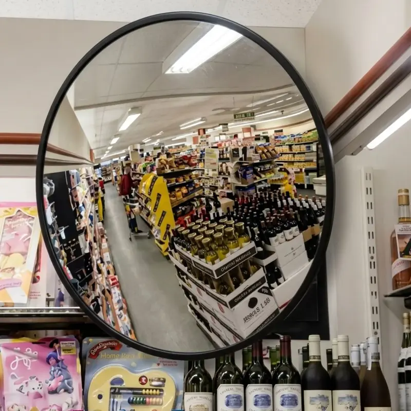 Miroir de surveillance convexe rond Ø 75 cm