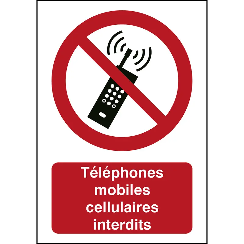 Mobilfunk verboten - ISO 7010