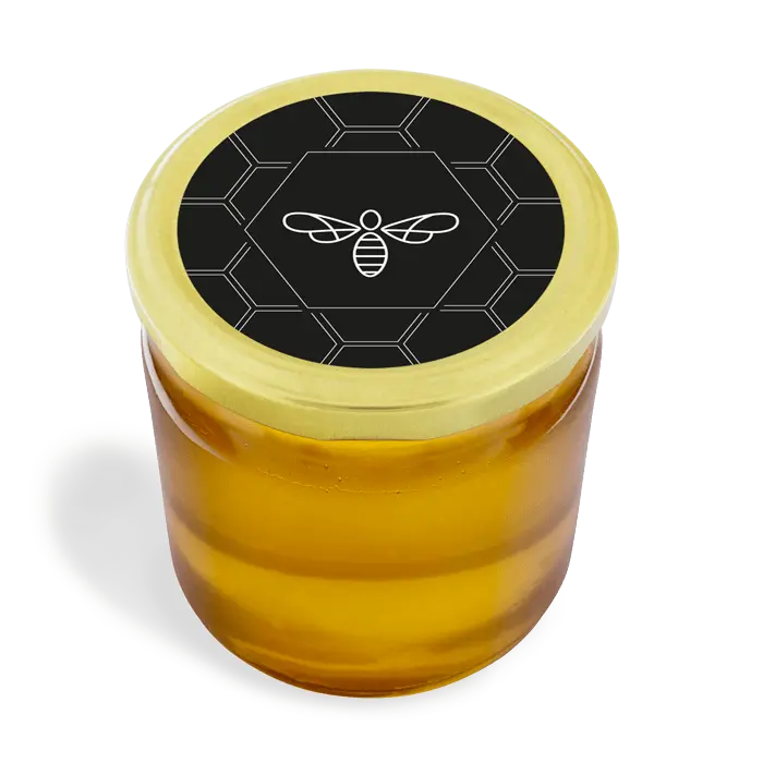 Moderner Marlo - Deckeletikett 500g (Twist-Off)