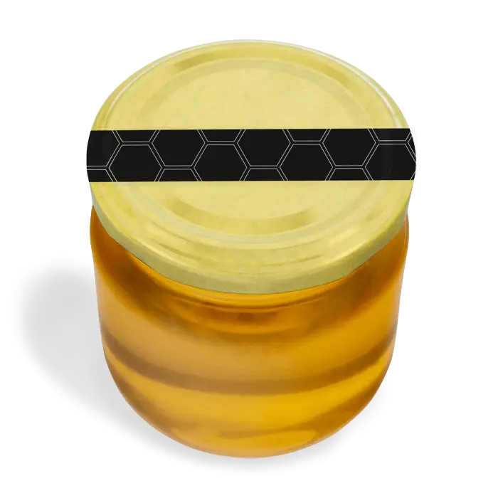 Moderner Marlo - Verschlussetikett 250g (Twist-Off)