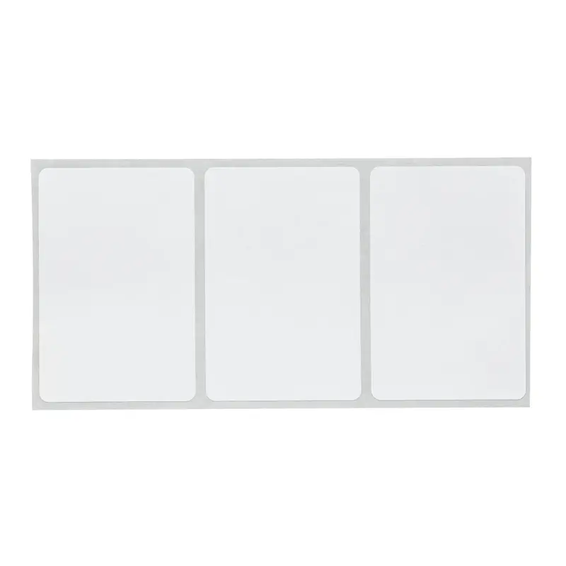 Nachhaltige Polyesteretiketten matt weiss für J4000 Drucker - 50,80 x 76,20 mm