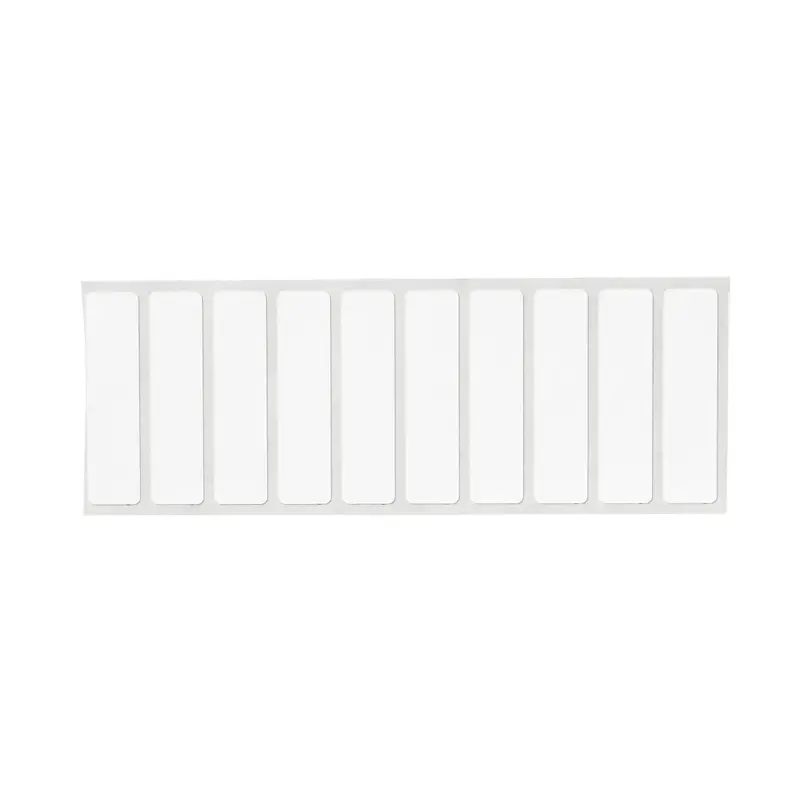Nachhaltige Polyesteretiketten matt weiss für J7300 Drucker - 12,70 x 50,80 mm