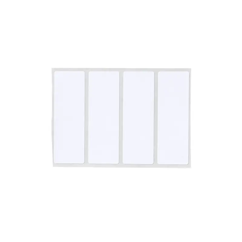 Nachhaltige Polyesteretiketten matt weiss für J7300 Drucker - 25,40 x 76,20 mm
