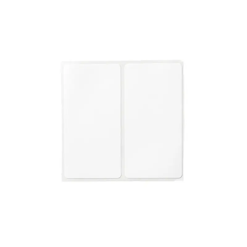 Nachhaltige Polyesteretiketten matt weiss für J7300 Drucker - 50,80 x 101,60 mm