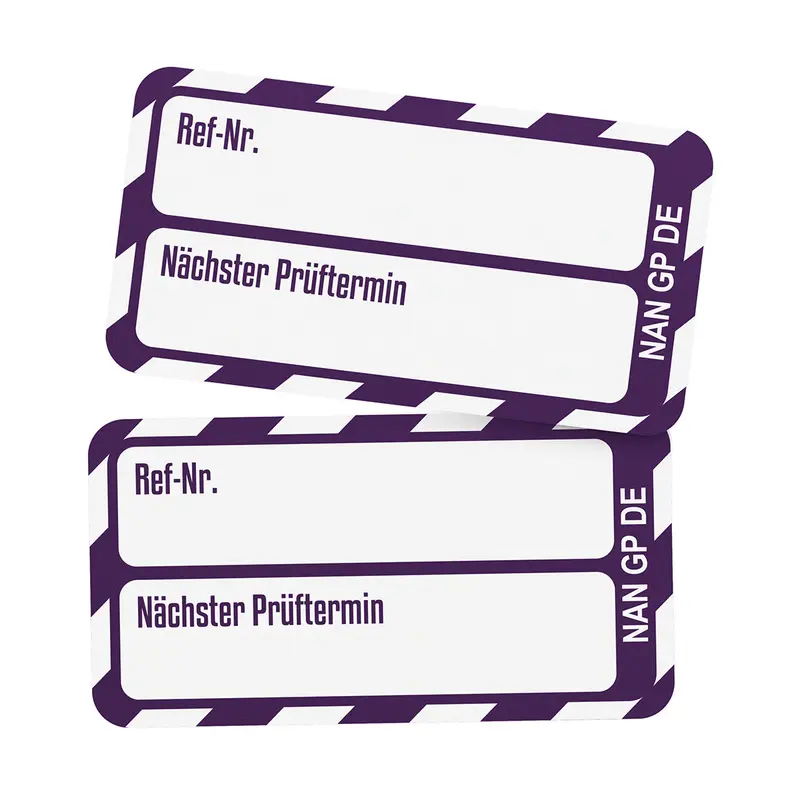 Nanotag Einsteckschild