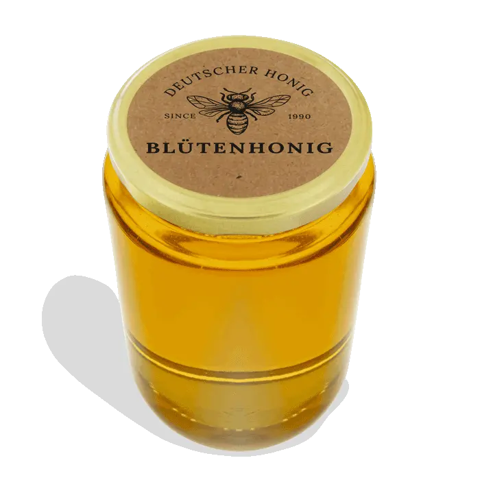 Natürliche Nadja –Deckeletikett 1000g (Twist-Off)